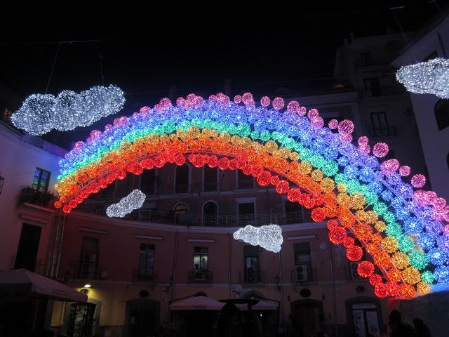 artista salerno luci natale