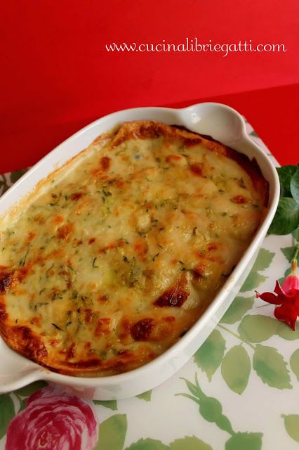 lasagna vegetariana zucchine provola affumicata ricetta