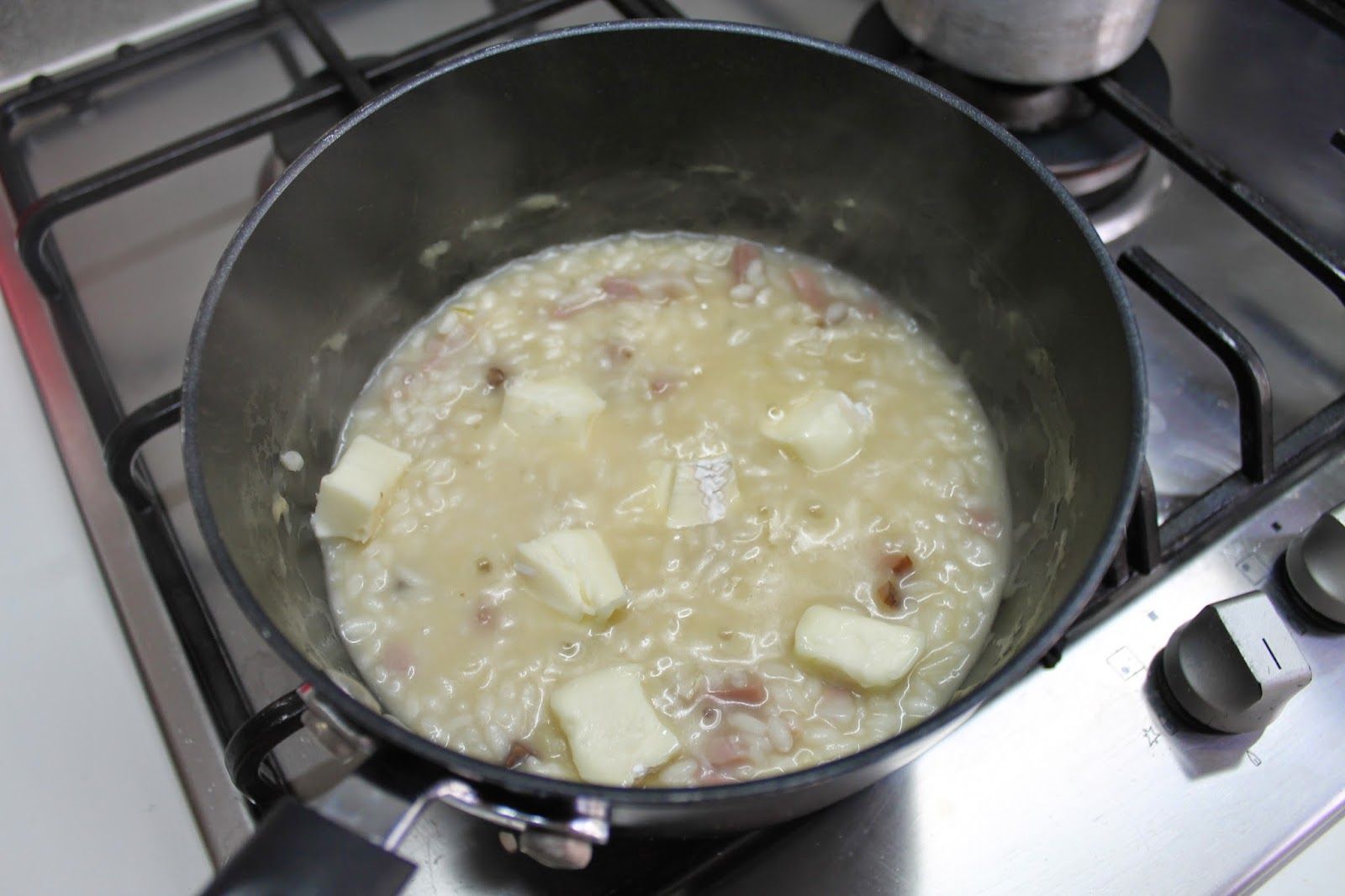 come si manteca il risotto