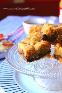 Brownies al cioccolato e burro di arachidi 2 brownies al cioccolato e burro di arachidi