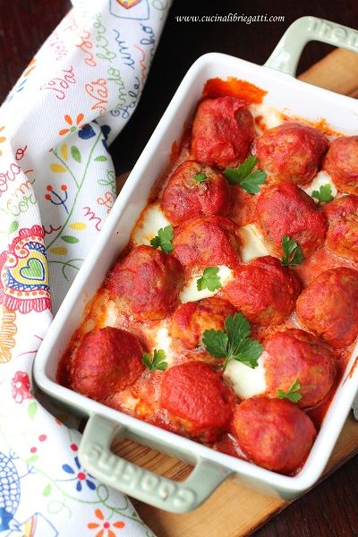 polpette al sugo al forno polpette al sugo al forno