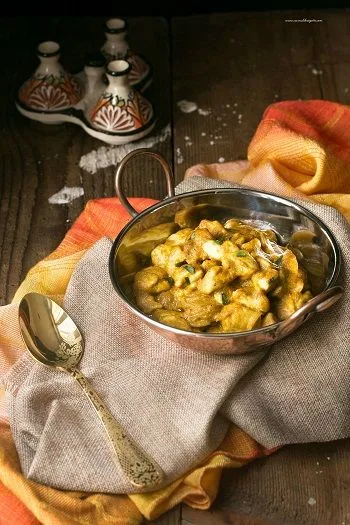 Pollo al curry con latte di cocco