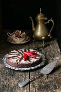 Torta rovesciata di pere e cioccolato al peperoncino 3 torta rovesciata di pere e cioccolato