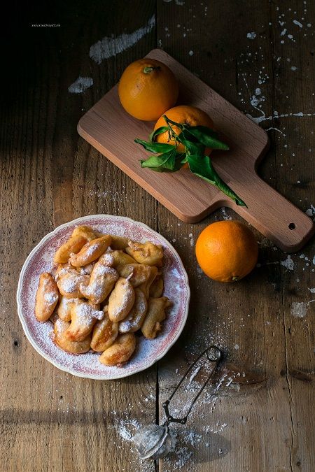 Frittelle di arancia 5 frittelle alle arance