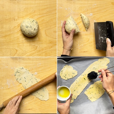 come si preparano le sfoglie di pane