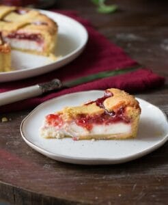 crostata ricotta e marmellata