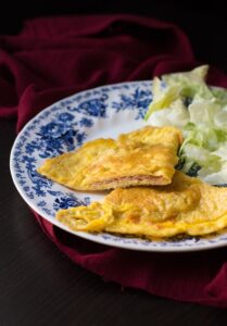 Omelette al prosciutto e formaggio 3 omelette al prosciutto