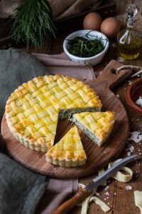 Torta salata con agretti 2 torta salata con agretti