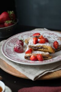 French toast nutella e zucchero a velo 3 french toast nutella