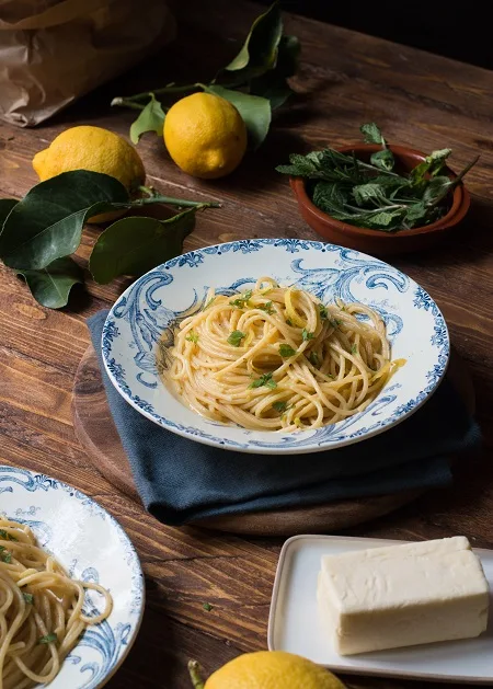spaghetti al limone