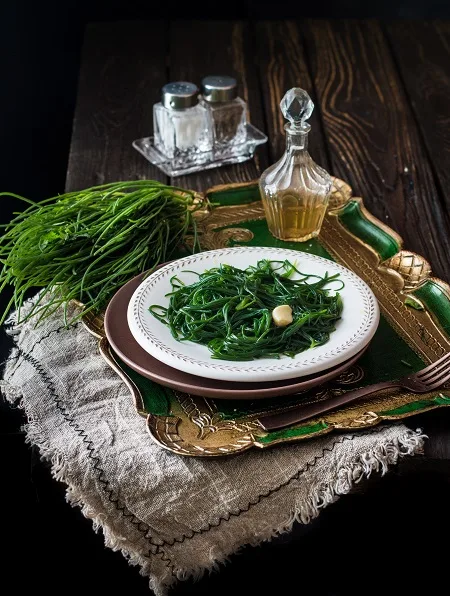 agretti ricette in padella