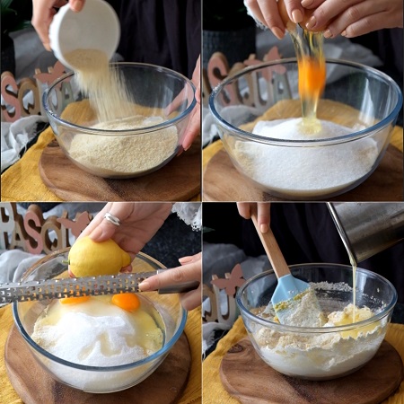 come si fanno i biscotti colombine