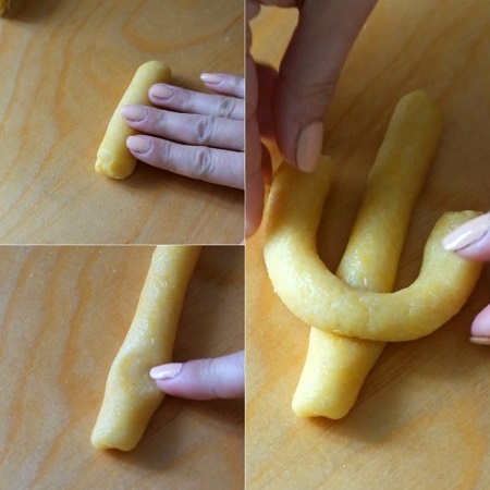 come si preparano i biscotti colombine