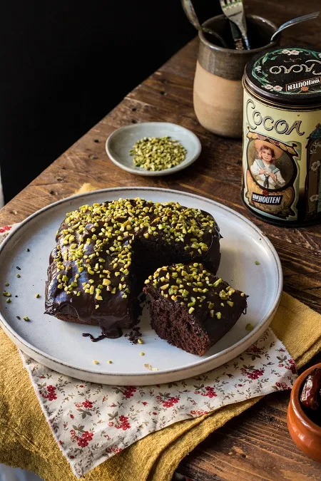 torta datteri e cioccolato senza zucchero