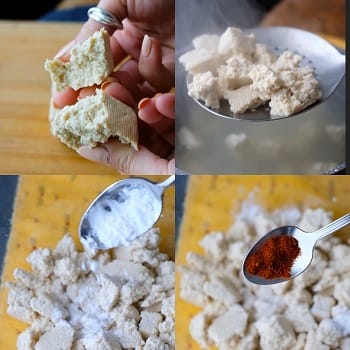 come si prepara il tofu croccante in friggitrice ad aria