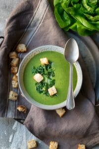 Crema di lattuga e patate 3 crema di lattuga e patate