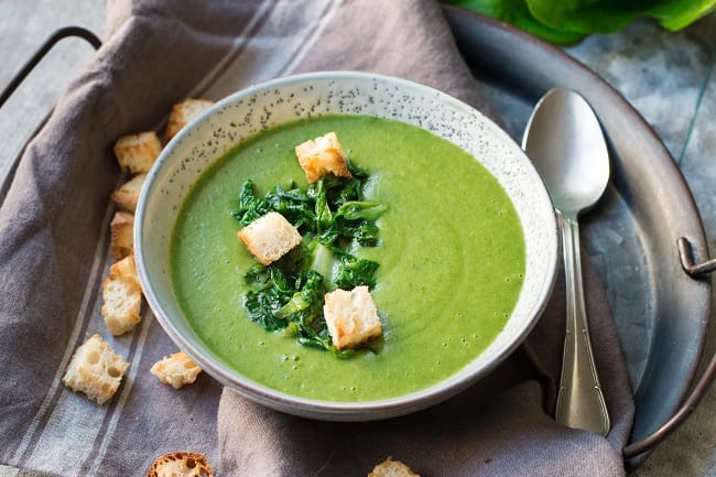 Crema di lattuga e patate 1 crema di lattuga