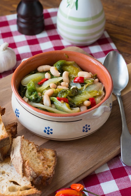 scarola e fagioli
