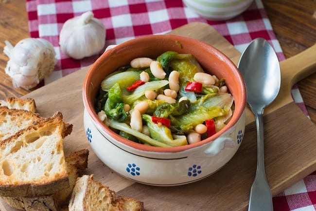 Scarola e fagioli 1 scarole e fagioli