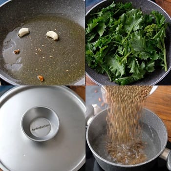 come si prepara la zuppa di lenticchie e broccoli