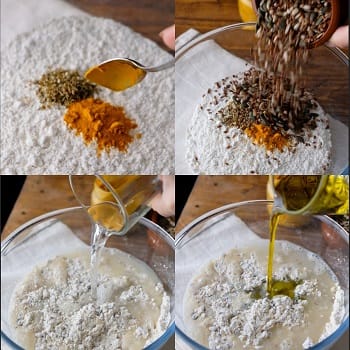 come si preparano i cracker di farro con semi