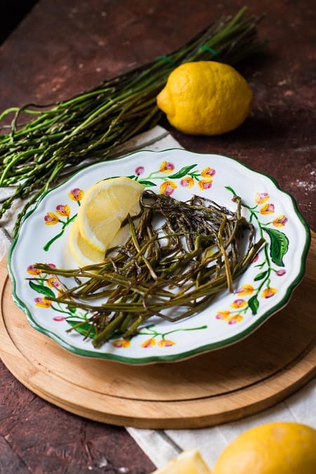 asparagi al limone in padella