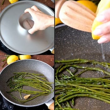come si fanno gli asparagi al limone in padella