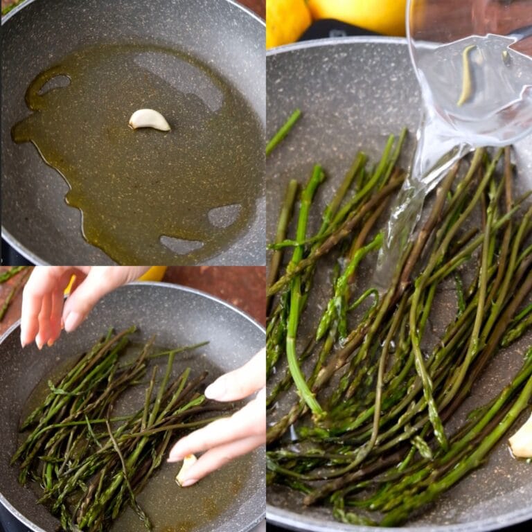 come si preparano gli asparagi al limone in padella
