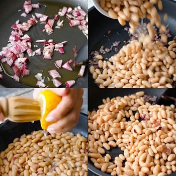 come si preparano gli asparagi e fagioli in padella