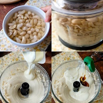 come si prepara la cheesecake vegana