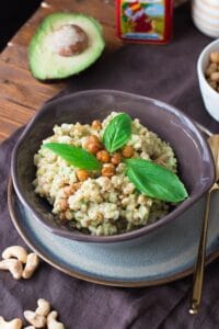 Insalata di farro con pesto di avocado 3 insalata di farro con pesto di avocado