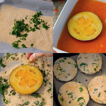 Cotolette di melanzane senza uova 5 come si fanno le cotolette di melanzane senza uova