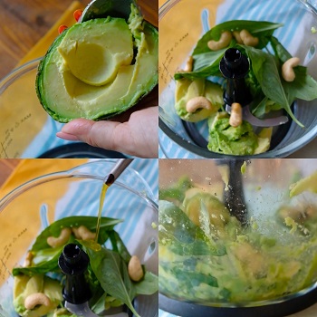 Insalata di farro con pesto di avocado 4 come si prepara il pesto di avocado
