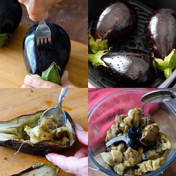 Crema di melanzane vegana 4 come si prepara la crema di melanzane vegana