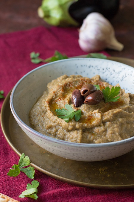 Crema di melanzane vegana 2 crema di melanzane vegana