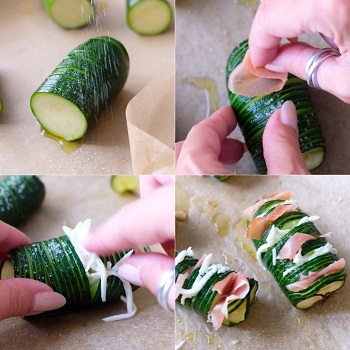 come si fanno le zucchine hasselback