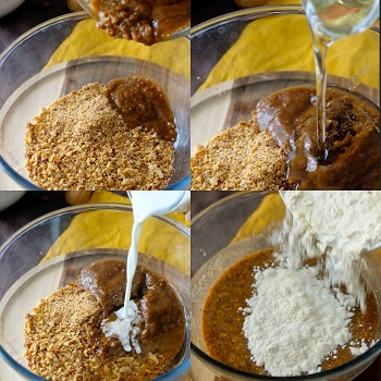 Torta noci e caffè vegana 5 come si fa la torta di noci e caffe