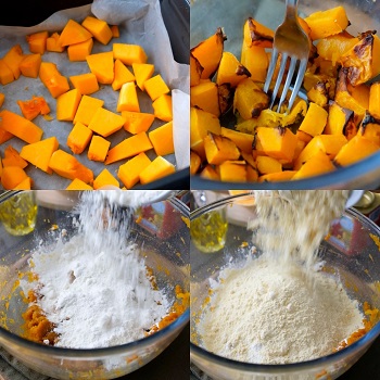 come si prepara la focaccia di zucca in padella