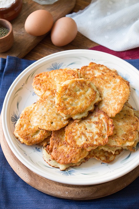 Frittelle di patate le Bramboráčky ceche 6 frittelle di patate salate