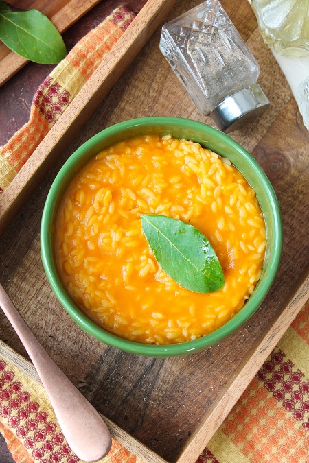 risoni con la zucca