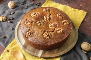Torta noci e caffè vegana 3 torta noci e caffè vegana